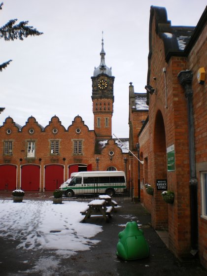 Woodhouse - Beaumanor - inside stableyard