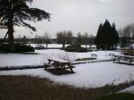 Woodhouse - Beaumanor - gardens under snow
