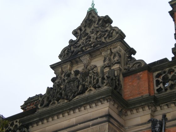 Woodhouse - Beaumanor - ornamental gable