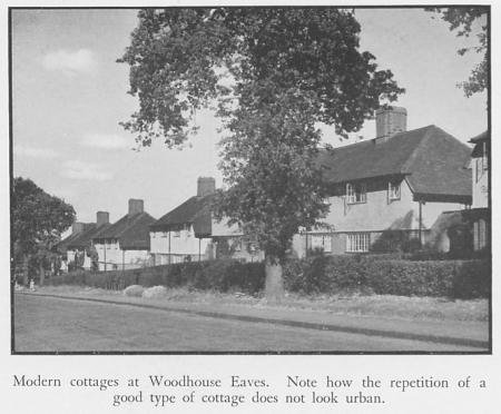 CPRE photo of housing in Woodhouse Eaves
