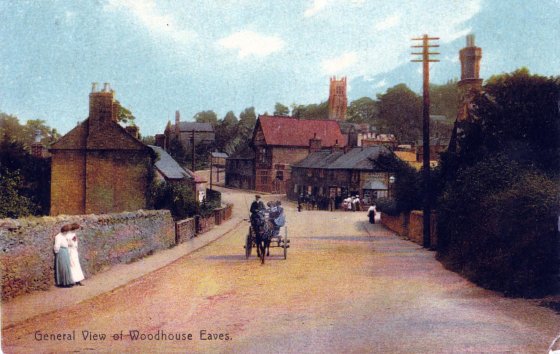 T09  The village centre c.1908