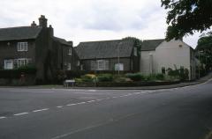 T32a  Corner of Main Street flower beds